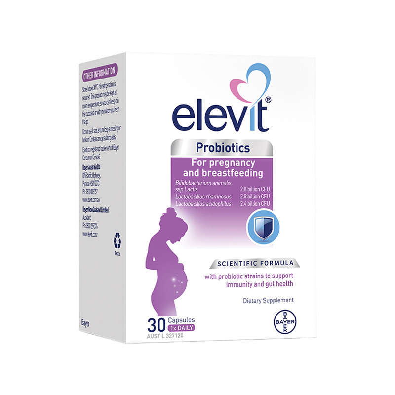 Elevit爱乐维孕妇专用益生菌30粒 保护肠道健康 加强抵抗力