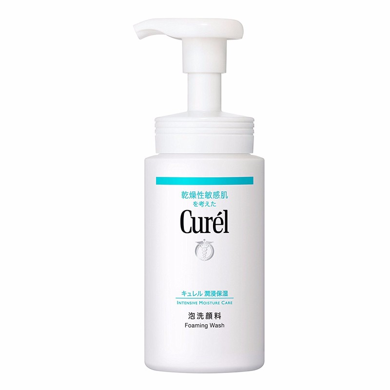 KAO/花王 Curel 珂润润浸保湿洁颜泡沫洗面奶 150ml