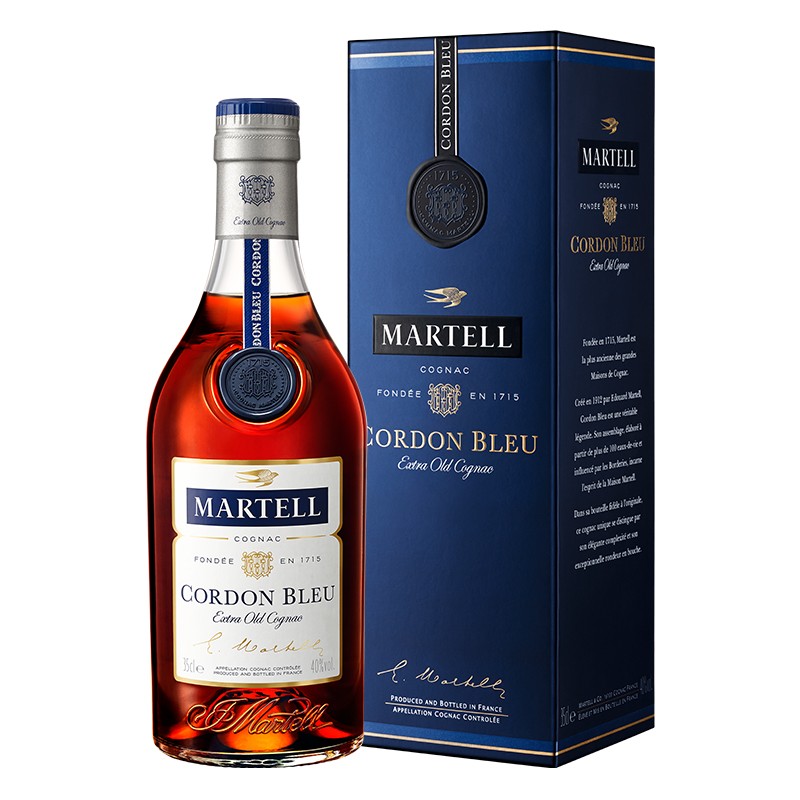 马爹利（Martell） 蓝带XO级 干邑白兰地 洋酒 350ml