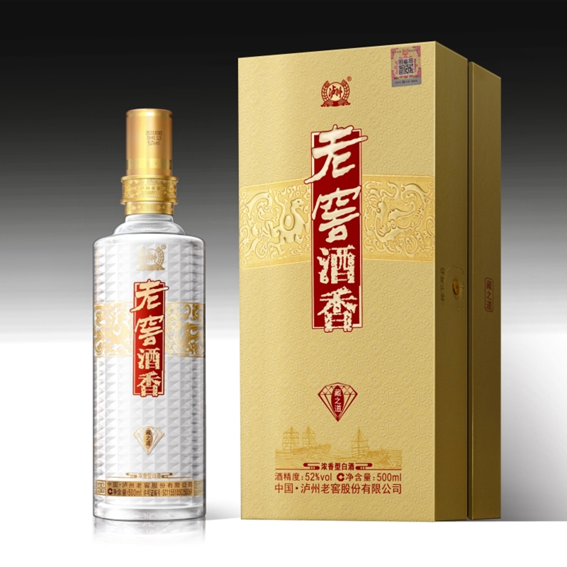 中国泸州老窖52度老窖酒香藏之道酒