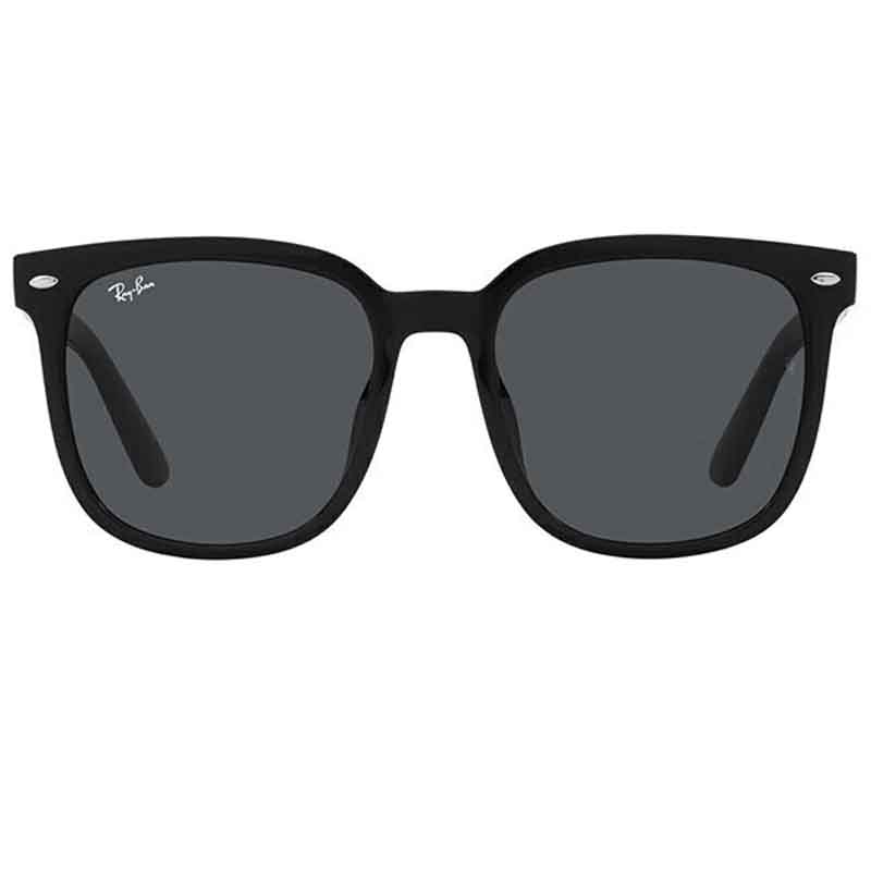 雷朋（RayBan）【成毅同款】时尚方框太阳镜4401D-64478G-57透明色镜框灰色镜片