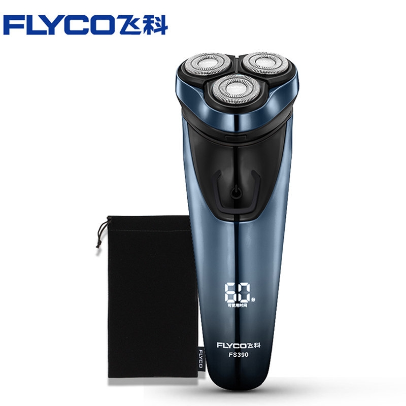 飞科（FLYCO）飞科电动剃须刀充电式全身水洗智能刮胡刀剃胡子刀1小时快充数显 FS390