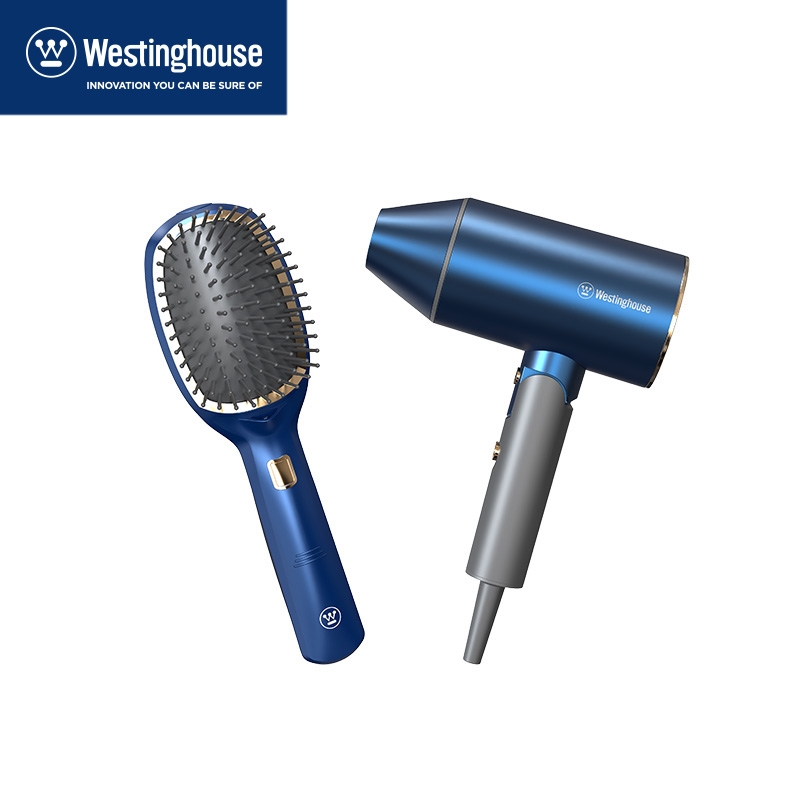 【授权商品】西屋Westinghouse 美发护理套装 / WL-CF1803 吹风机负离子梳套装
