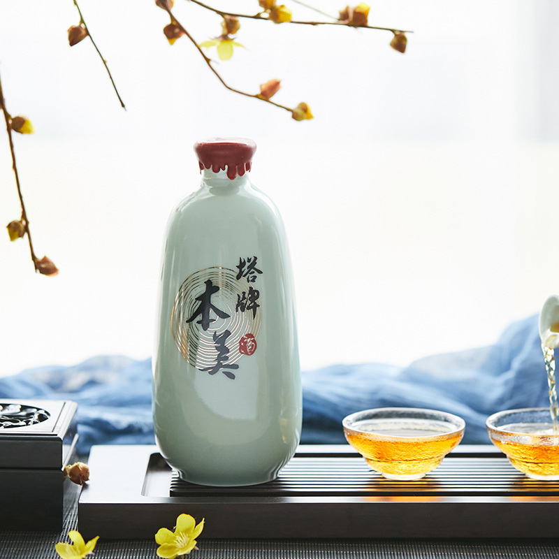 塔牌黄酒本美500ml*6瓶装整箱糯米花雕酒绍兴加饭酒黄酒礼盒送礼