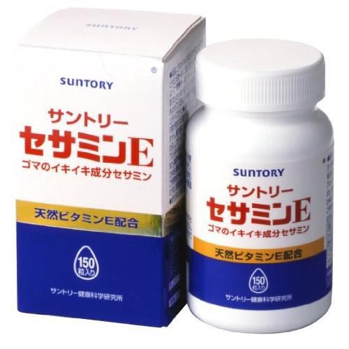 三得利SUNTORY 芝麻明E 维持青春活力的能力 150粒