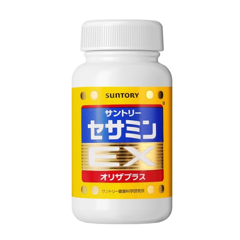 【2瓶装】三得利（suntory） 芝麻明EX 按神 Z助眠 抗疲劳 保健品 90粒入/約30日分