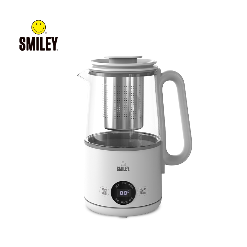 【授权商品】笑脸/SMILEY煮茶器SY-SH6002 养生杯智能数显保温600ML