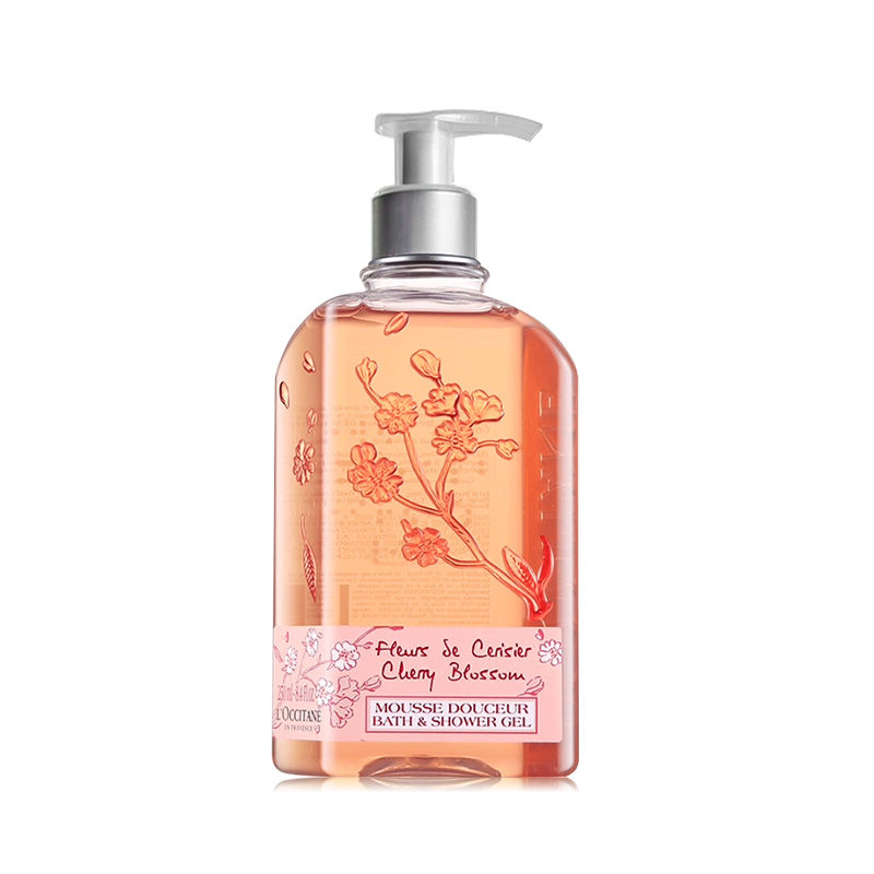 L‘OCCITANE/欧舒丹 樱花沐浴露500ml  250ml