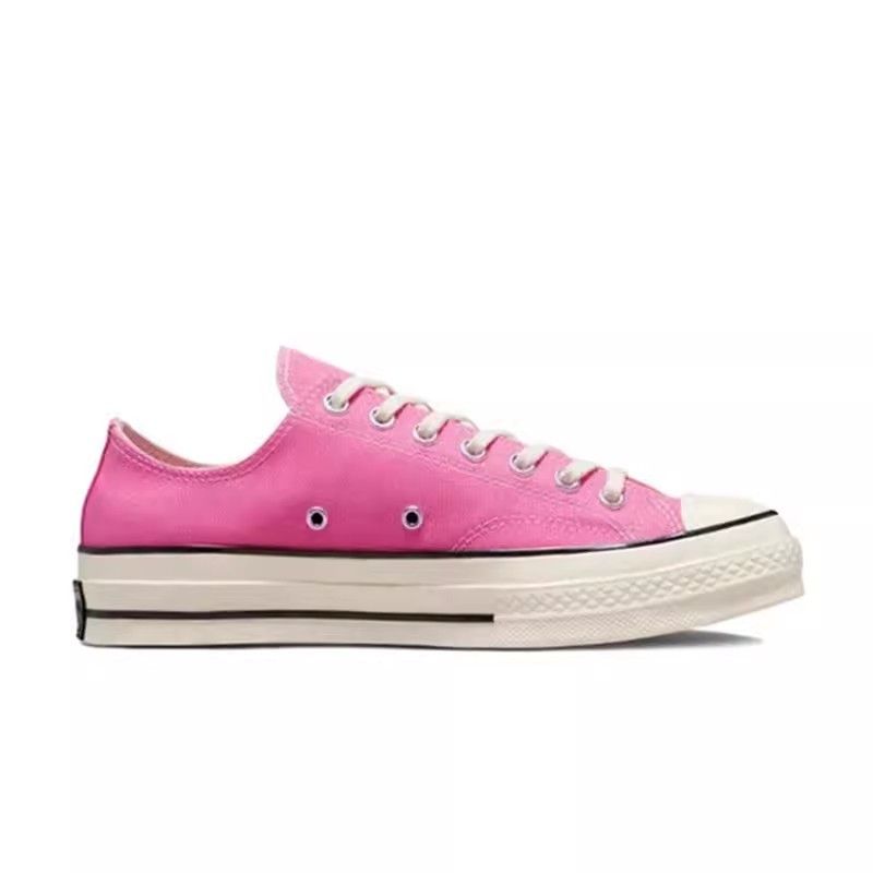 匡威Converse 同款  霓虹粉低帮     172681c男女同款帆布鞋