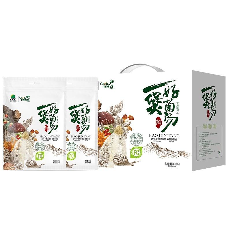 北大荒典选一煲好菌汤350g（50g*7）