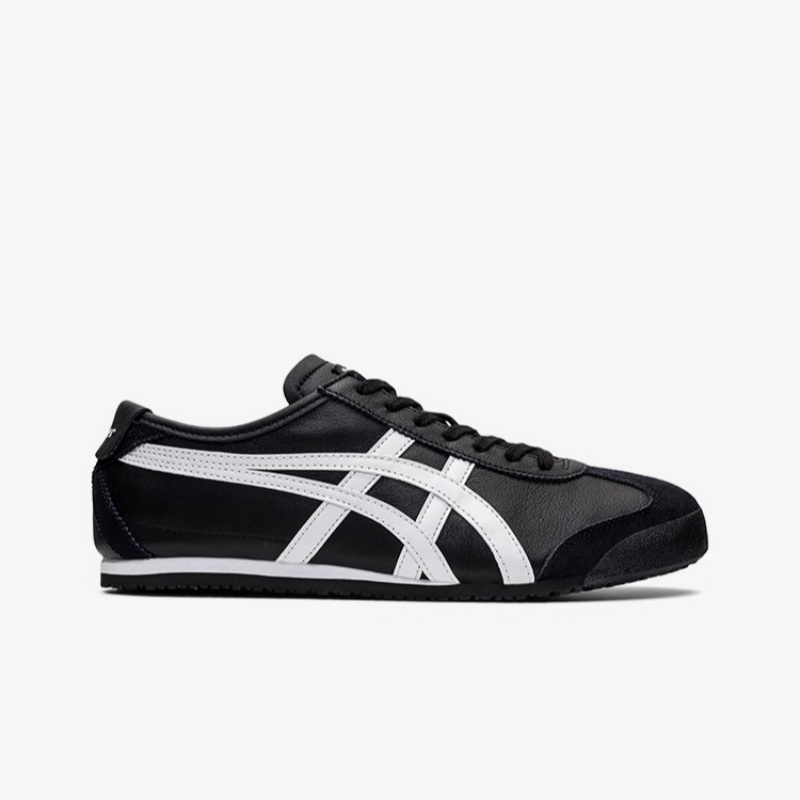 [经典]Onitsuka Tiger鬼塚虎MEXICO 66™男女复古黑色运动休闲鞋