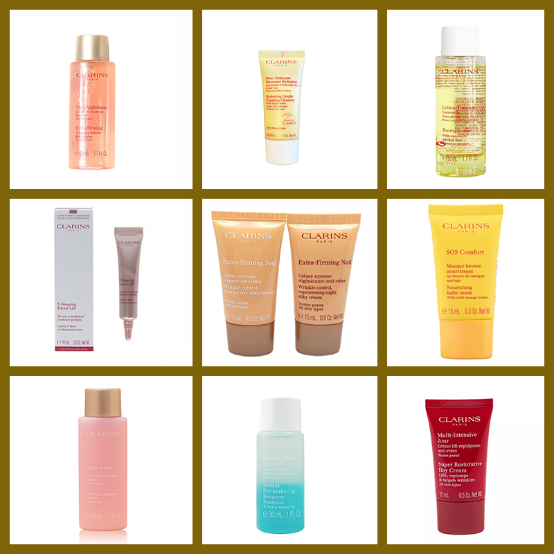 Clarins/娇韵诗 小样 中样 【合集】